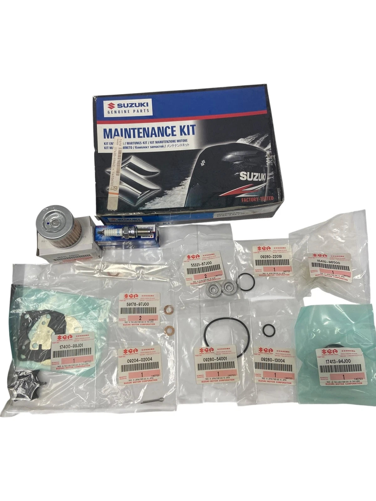 Suzuki 17400-99840, Maintenance Kit Assembly Df8a/9.9a ('10~)