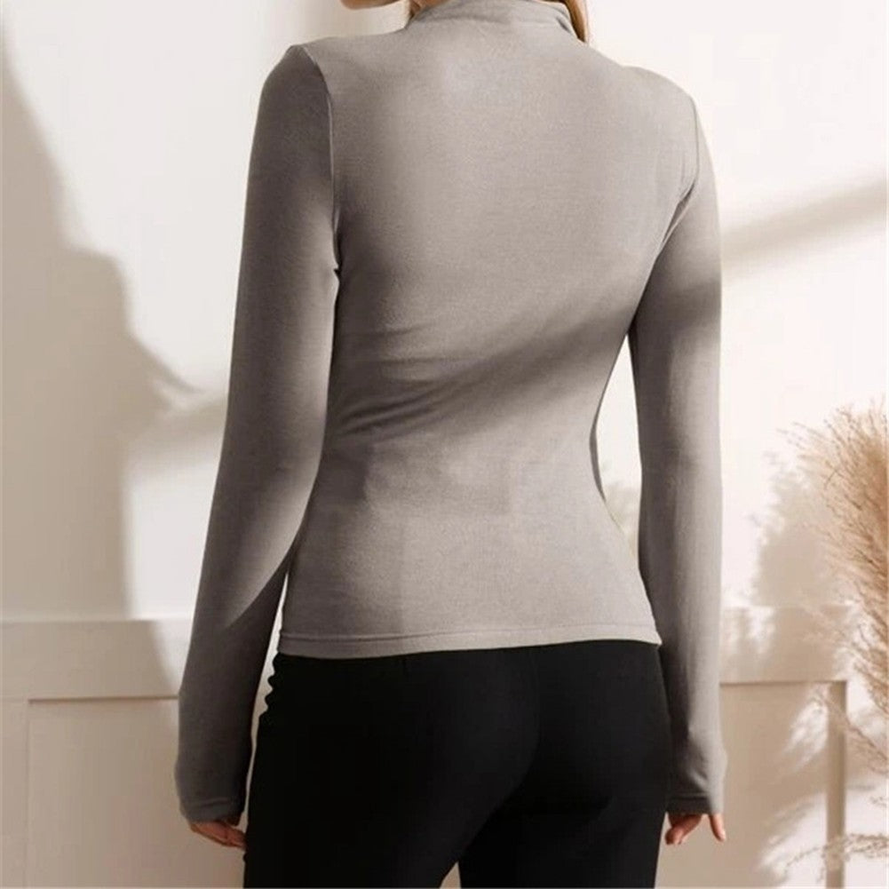 Fashionable High Neck Top