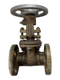 Milwaukee Valve 1" Bronze Flanged Gate Valve,150-wsp, New Oem