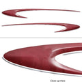 Veranda Pontoon Boat Graphic Decals XP1203-02 | Red (Set of 2)Opens in