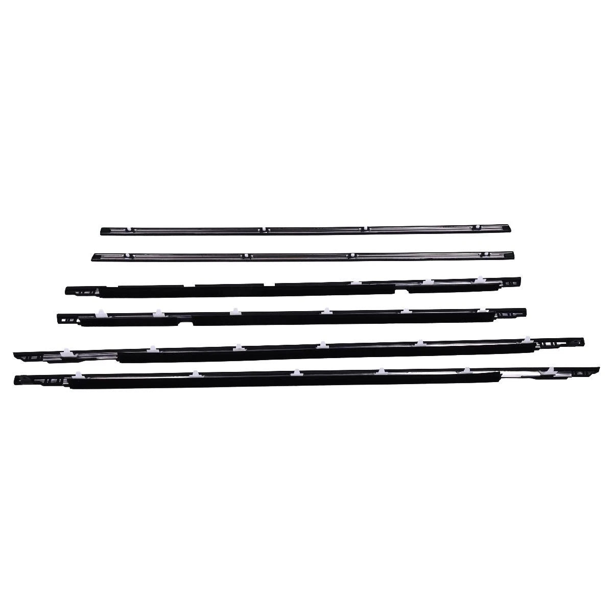 6pcs Door Belt Molding 75660-60020 For Toyota Lexus Lx450 Landcruiser
