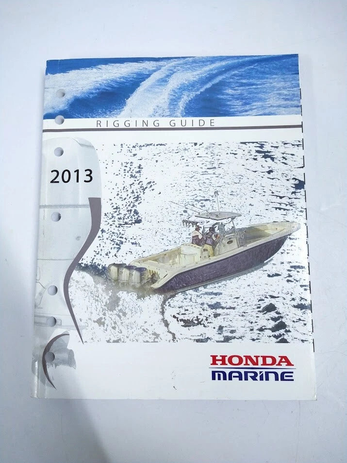 Honda Marine Ppd53343-k, Tm020 Rigging Guide 2013