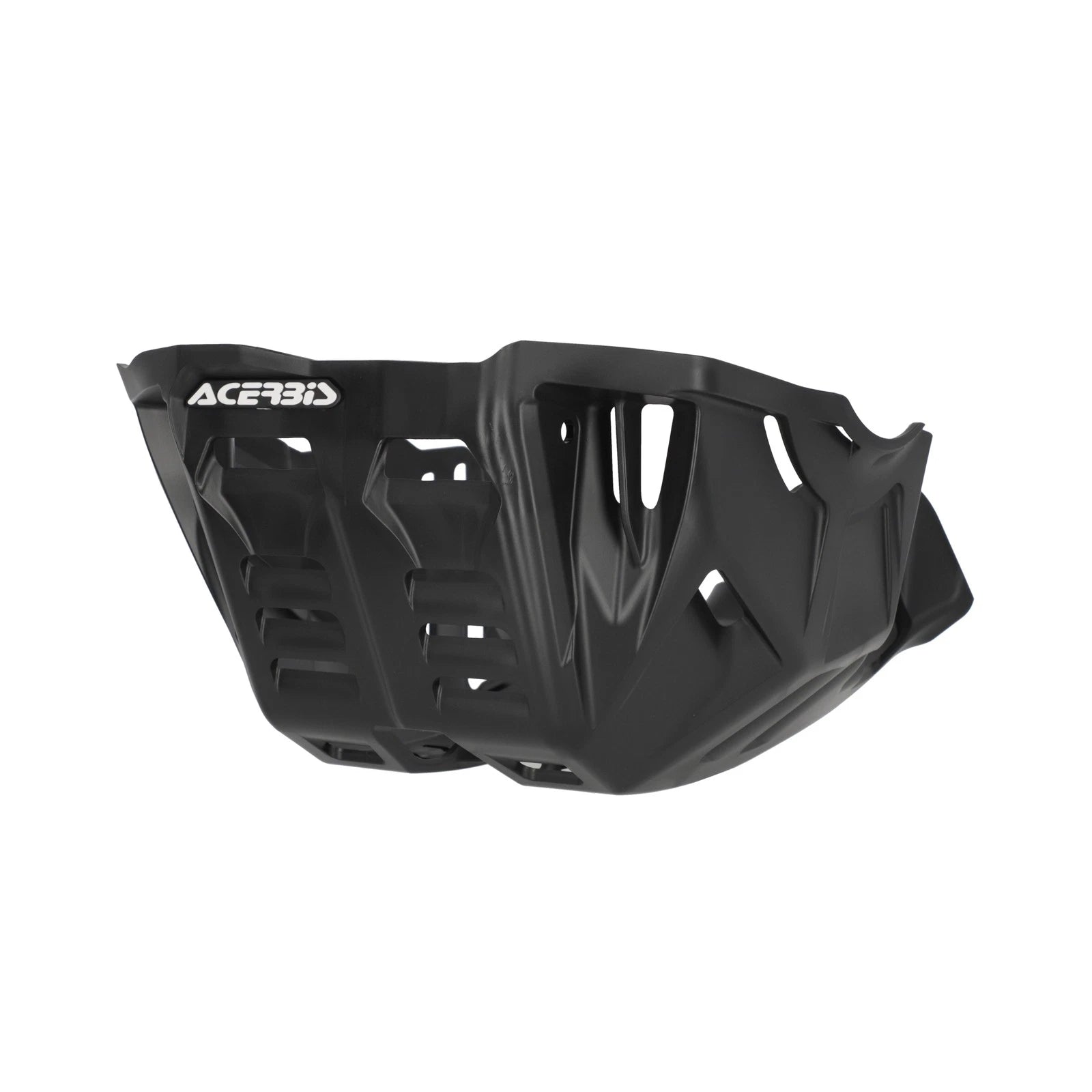 Acerbis Black Hon Skid Plate For Street Bikes 2010-2022 - Heavy Duty