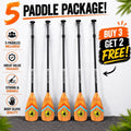 5 SUP Paddleboard Paddles Adjustable Floating by Body Glove