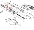 Lower Unit Oil Seal for Mercury 2/4-Stroke (26-66022, 26-99325, 26-821928)