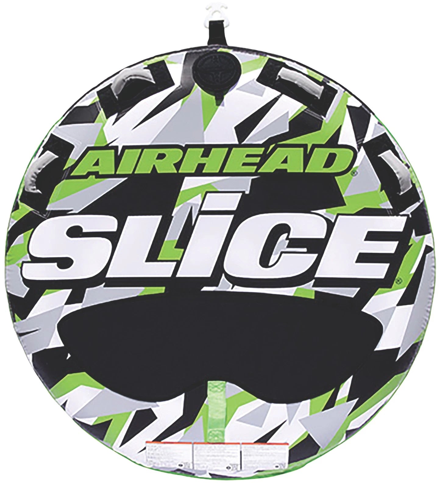 Airhead Slice 58-inch Watercraft Towable Tube For 1-2 Riders, Durable