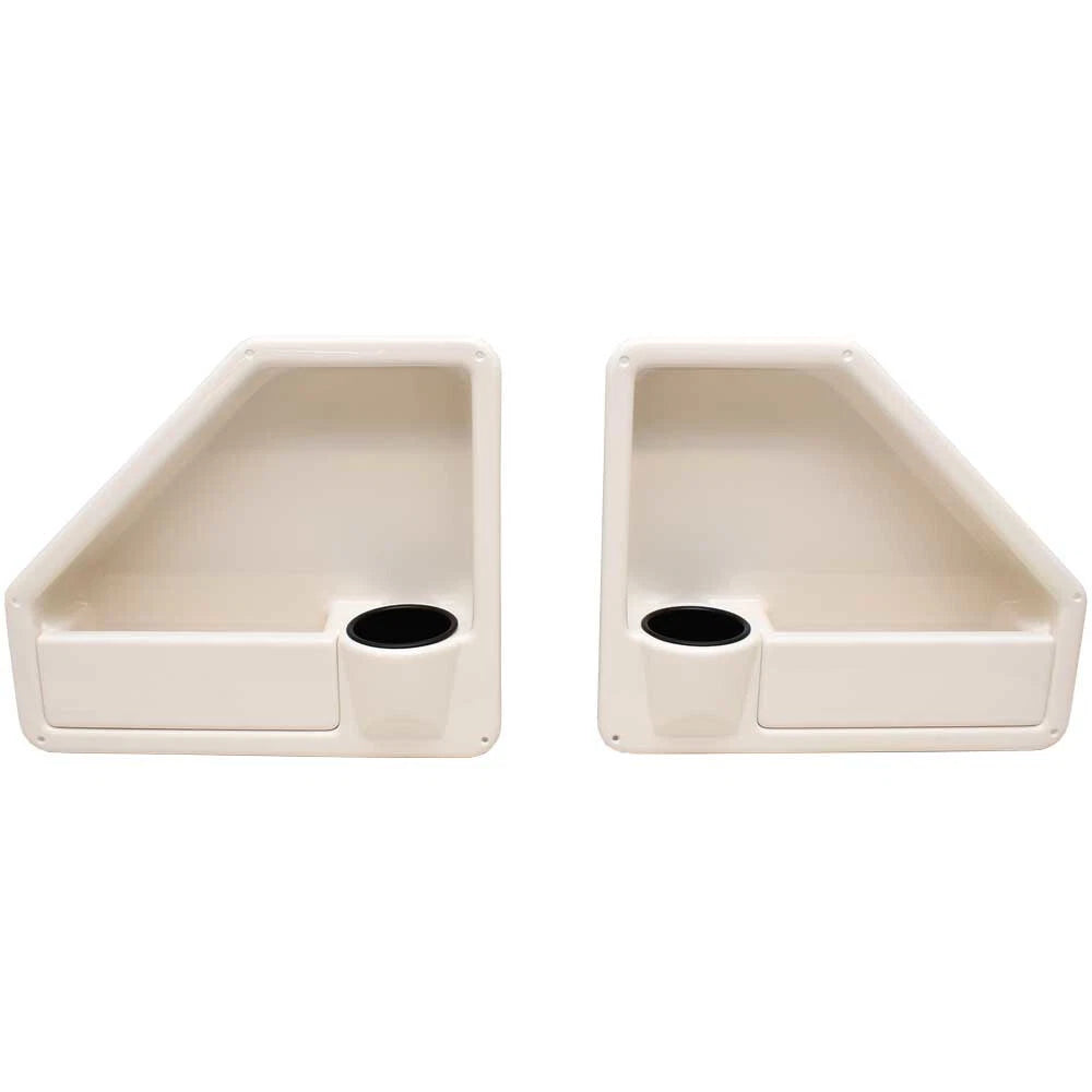 Rinker Boat Storage Panels 7199901 | Off White Plastic (Set Of 2)