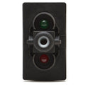 Carling On/Off/Momentary On Six Spade Boat Rocker Switch by Carling