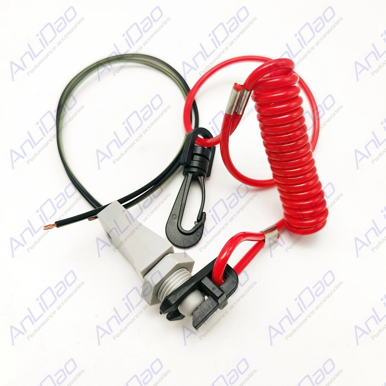 Fit Omc Johnson Evinrude Sierra Kill Switch And Lanyard 585134
