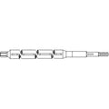Wn-h156577-pex Feeder House, Shaft, Upper Fits John Deere 9610 9650