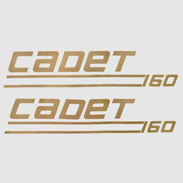 Weeres Boat Decal 30000338 | 2012 Cadet 160 Gold (Pair) by Weeres