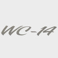 Lund Boat Brand Decal 2095515 WC-14 Silver Metallic Sticker by Lund