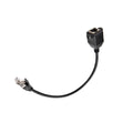 1ft Rj45 Male To Female Screw Panel Mount Ethernet Cable Lan Network