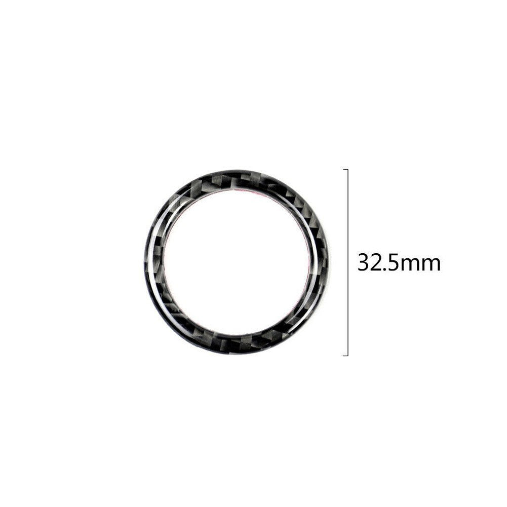 Carbon Fiber Engine Start/Stop Button Trim