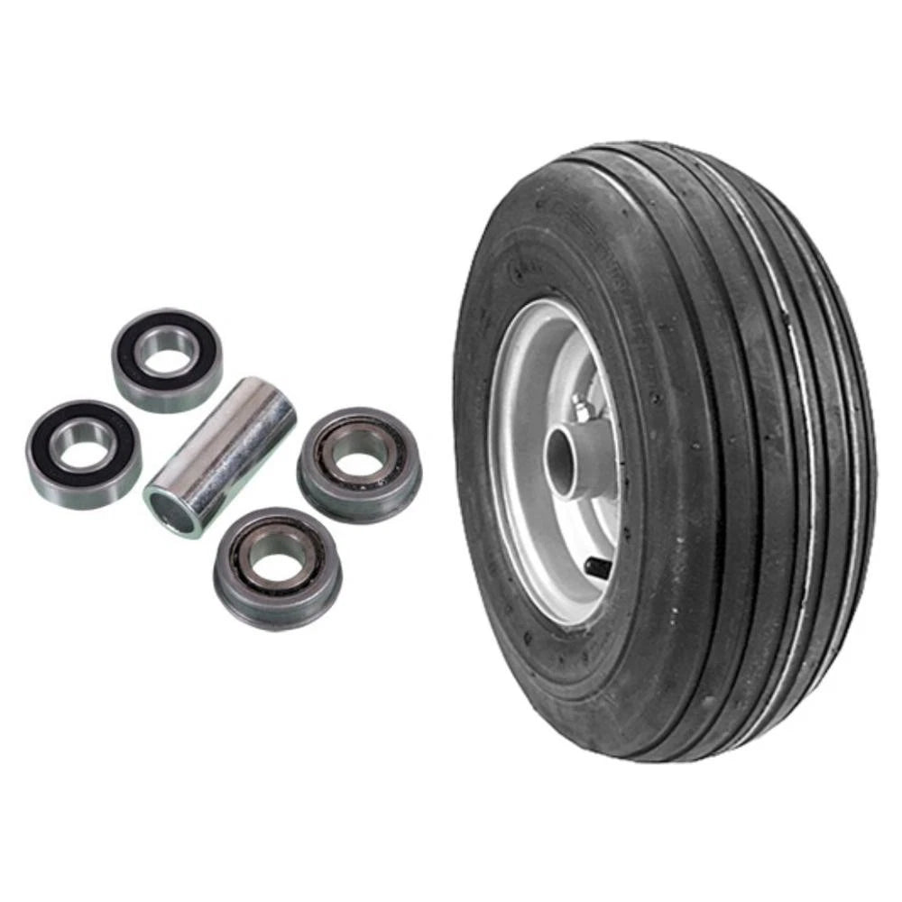 13x650x6 4ply Wheel Assembly & Bearings For Dixie Chopper Silver(d50)