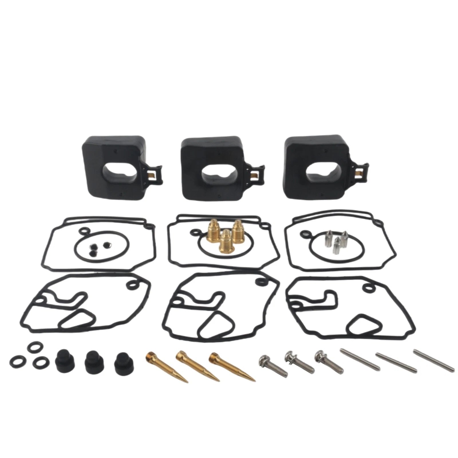 3sets Carburetor Repair Kit 6h4-w0093-03-0<wbr/>0 For 40hp 50hp