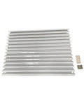 Flow Grill Ventilation Louver / Frames 22 1/2 X 16" | Hook & Hull Co