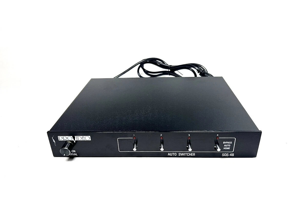 '-New- Csi Pro Video, Sqs-4b, 4 Channel Sequential Switch, Oem