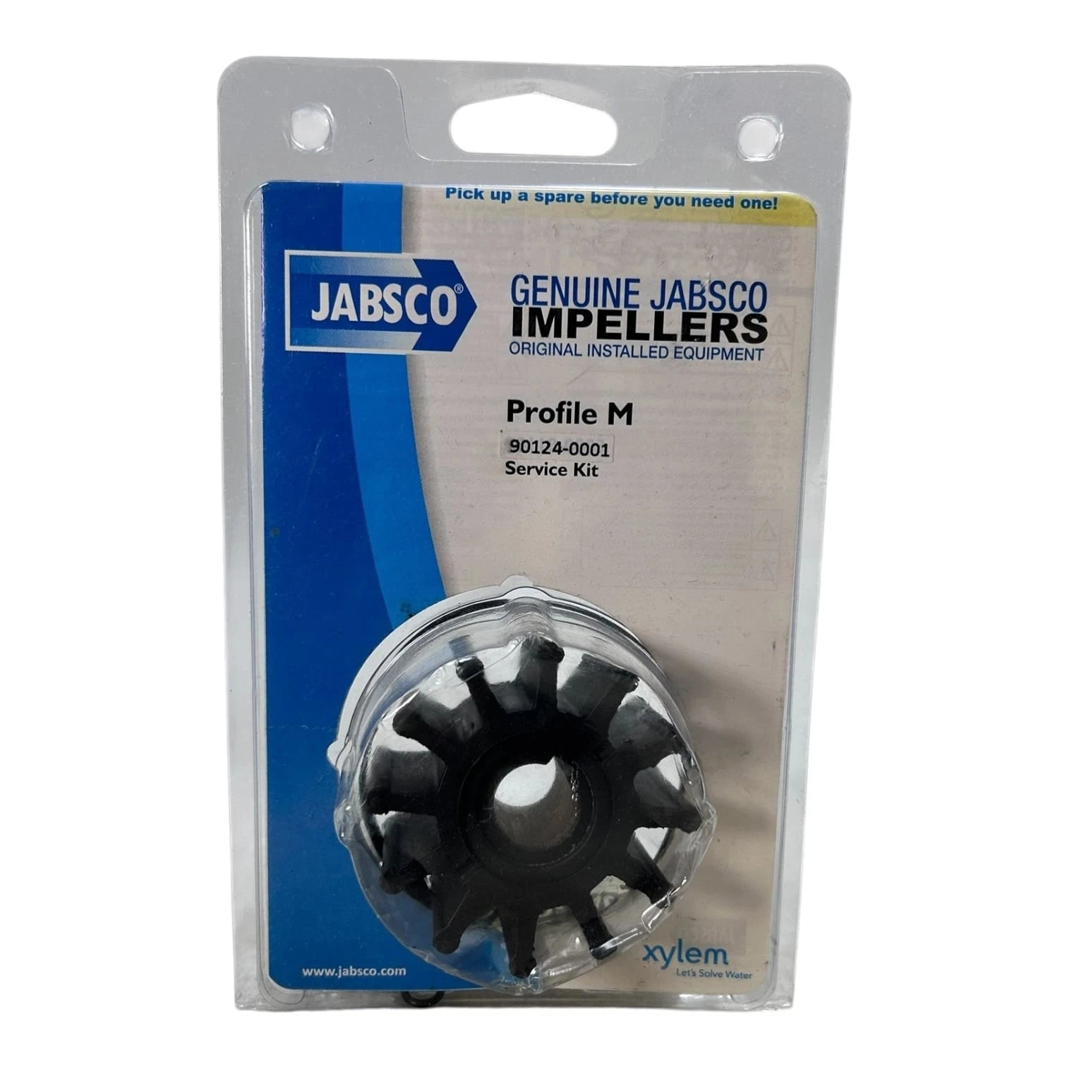 Jabsco 90124-0001, Profile M Engine Cooling Water Pump Impeller