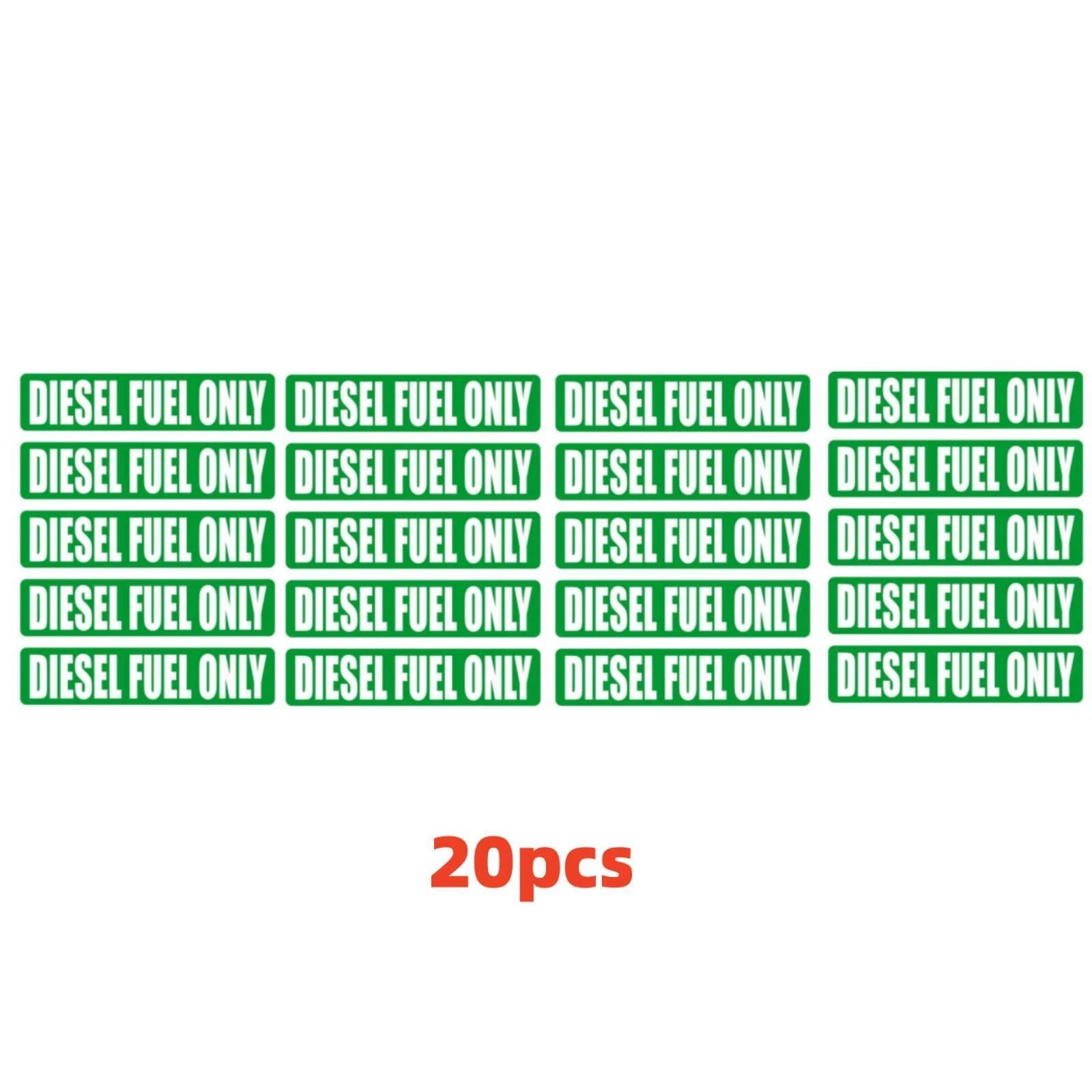 Diesel Fuel Only Sticker – Truck/Car Decal