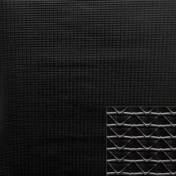 Boat Marine Auto RV Seat Vinyl Geometric Black