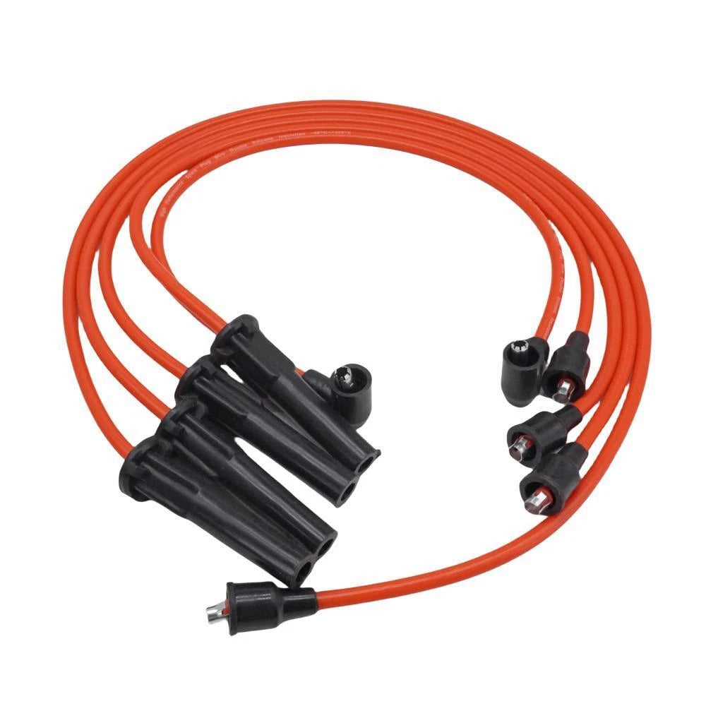 Spark Plug Wire Kit for Volvo Penta 4 Cylinder 230 AQ BB (Replaces 875571)