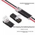 Lockable 2P D2 Connector Power Wire
