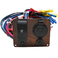 Crestliner Boat Rocker Switch Panel 2036728 | Woodgrain PlasticOpens i