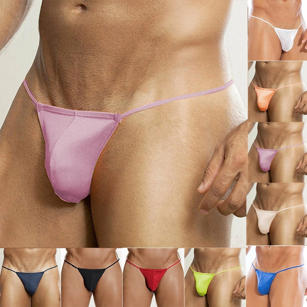 Comfortable Lace Panties Solid Color Bikini