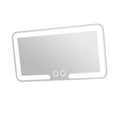 Car Sun Visor Makeup Mirror With Rechargeable Battery And Light
