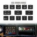A/c Climate Control Buttons 13 Pcs For Toyota For Land Cruiser 80