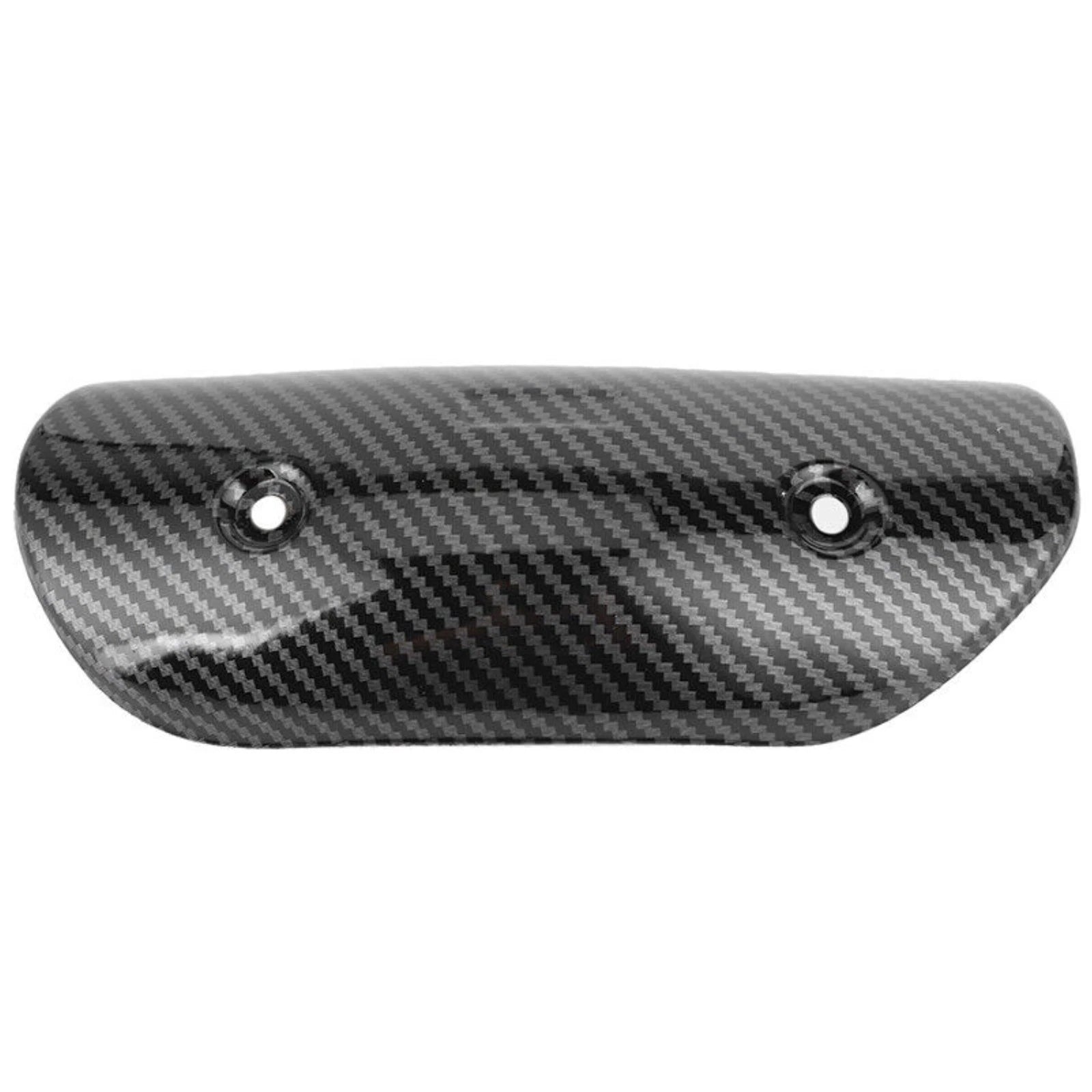 Universal Carbon Fiber Exhaust Guard Heat Shield Cover For Racing