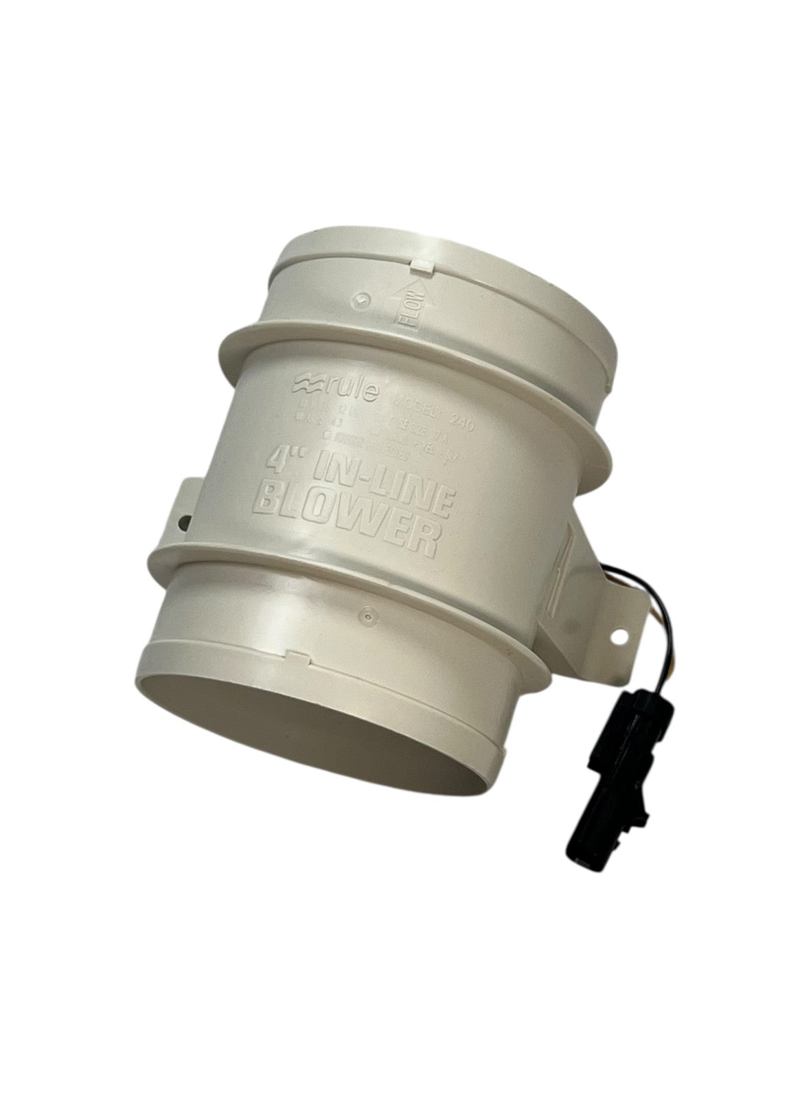 Rule Model 240, 4in Inline Blower, 12V, New, Oem | Hook & Hull Co