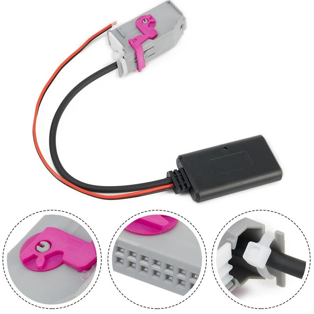 For A3/a4/a6/a8/tt<wbr/>/r8 Rns-e 12V 32pin Adapter Aux Cable