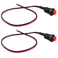 12V Car For Horn Switch Modified Small Button Replacement For Vehicle