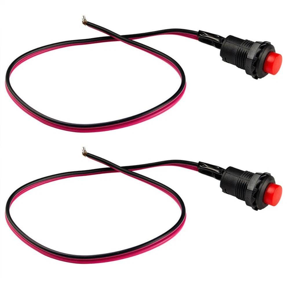 12V Car For Horn Switch Modified Small Button Replacement For Vehicle