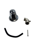 Grohe 28459000, Movario Wall Union 1/2" Thread, Chrome, New Oem