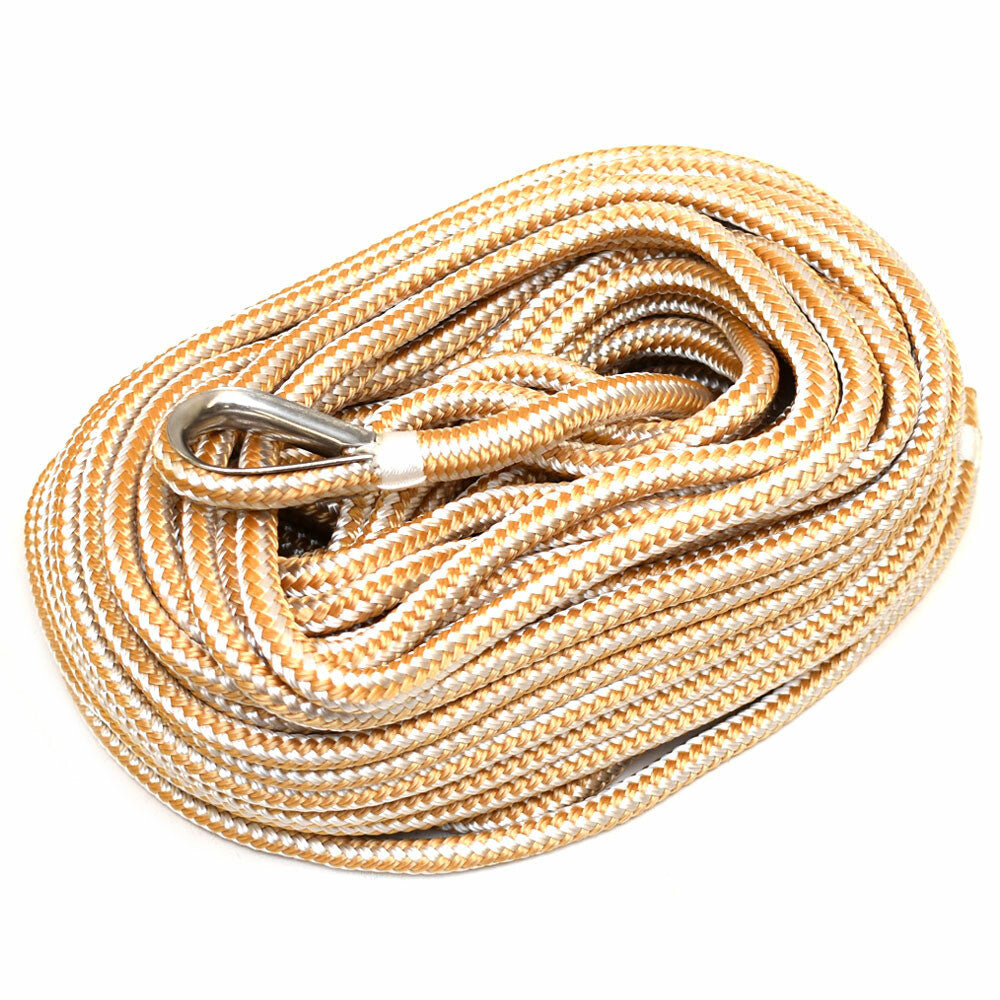 Extreme Max Boat Anchor Line 3/8 x 100 Nylon Braid by Extreme Max