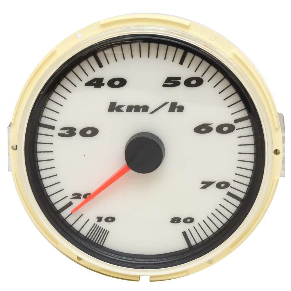 MasterCraft Boat Speedometer Gauge 504486 Medallion Metric KPH White by MasterCraft