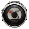 Faria Boat Rudder Angle Gauge GE0132A Caudwell Silver Carbon Fiber by Faria