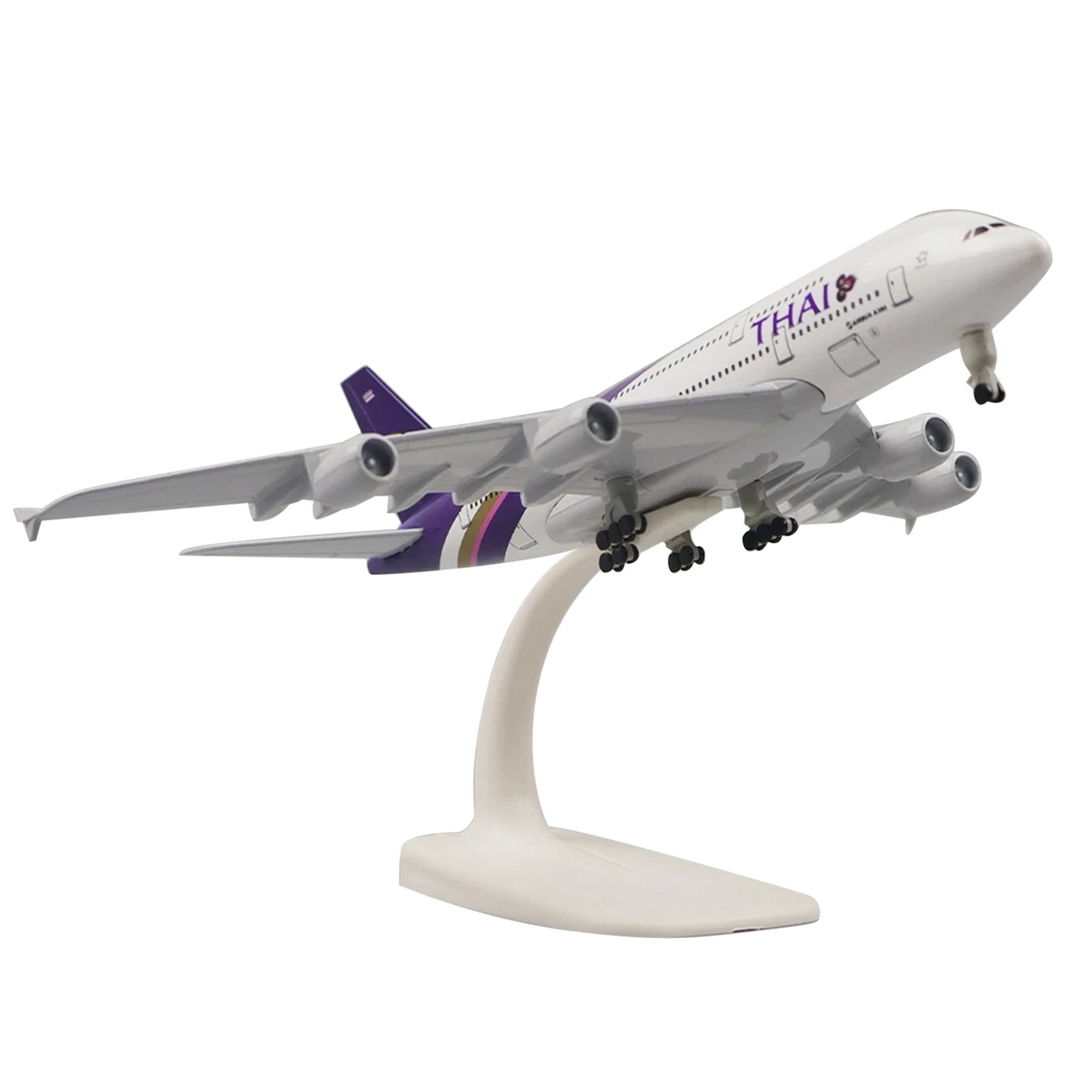1/400 Scale 20cm Aircraft Thai Airways A380 Alloy Plane Model Static