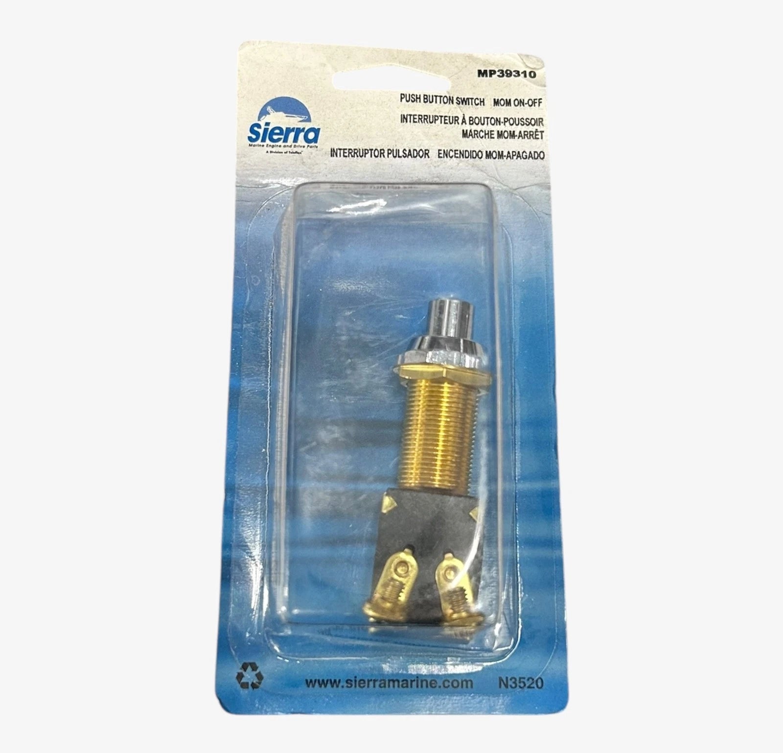 Sierra Marine Mp39310, Push Button Switch Assembly | Hook & Hull Co
