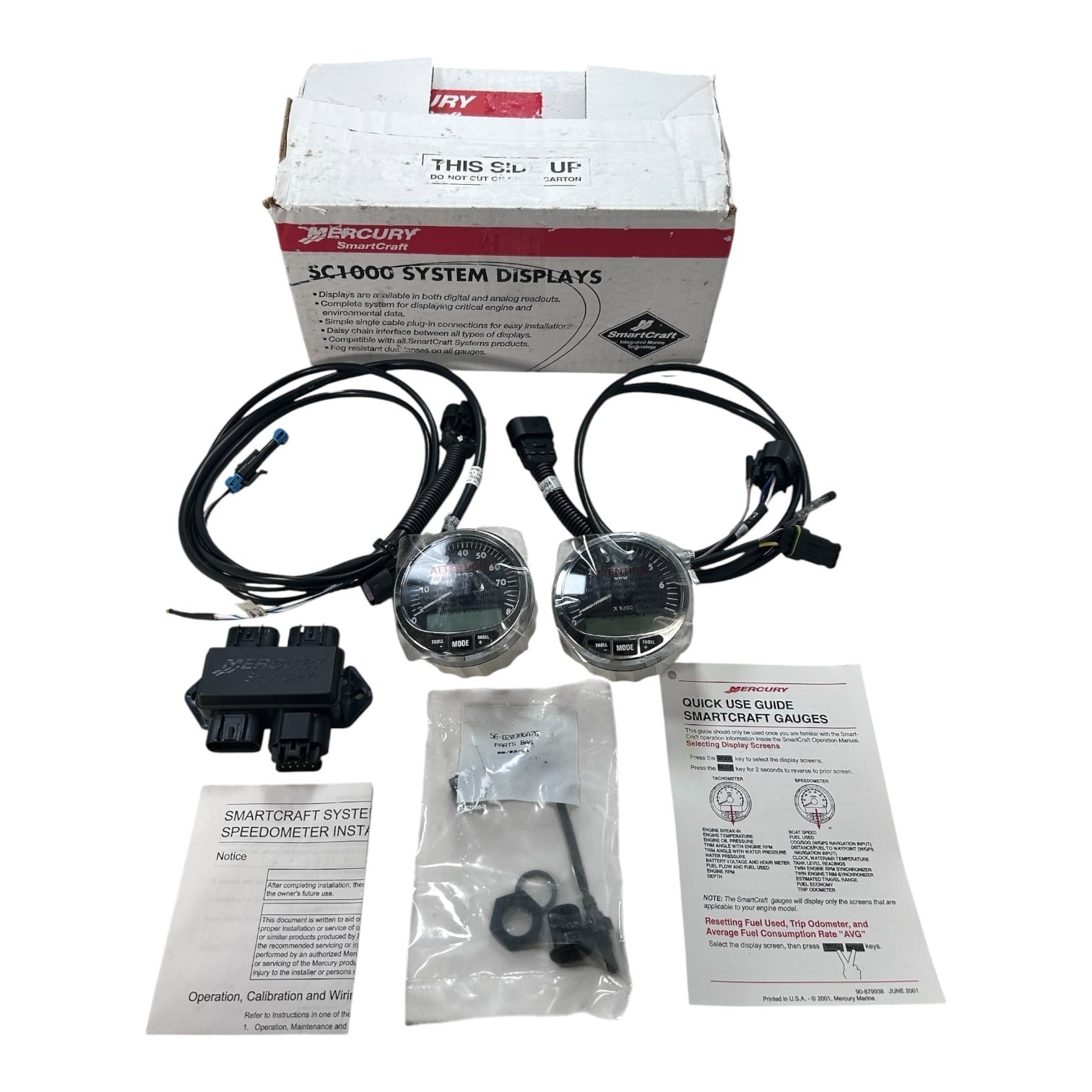 Mercury 79-879899m04, Sc1000 Speedometer & Tachometer Kit Assembly,