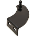 Boat Hatch Shock Mount Aluminum Black