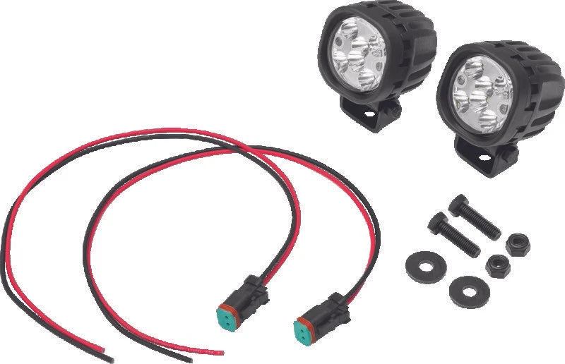 Kuryakyn Lodestar 750l High-output Spot & Flood Driving Lights For