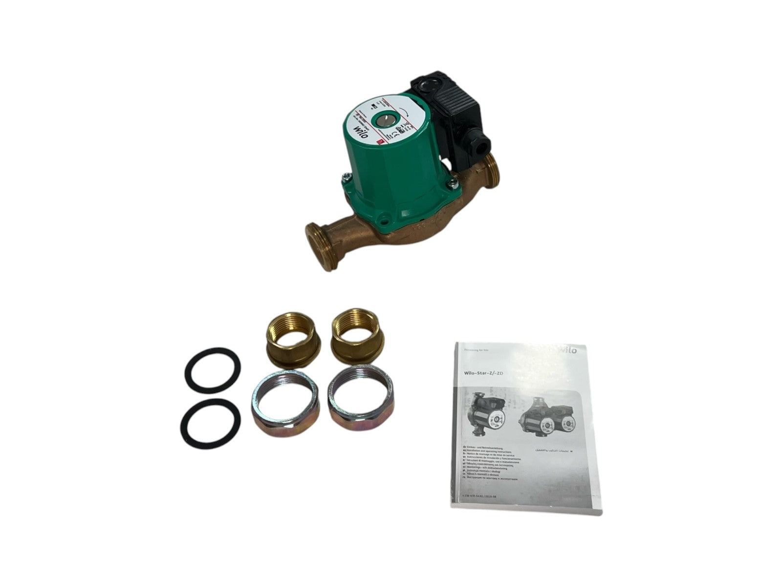 Wilo Star-z 25/2-em, Domestic Hot Water Recirculation Pump,