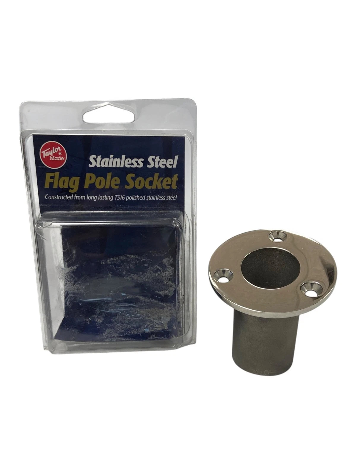 Taylor Made #967, Flag Pole Socket For 1 1/4" Poles - 20 Degree