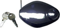 Locking Petrol Fuel Cap For Kawasaki Z 750 1976-79 Chrome