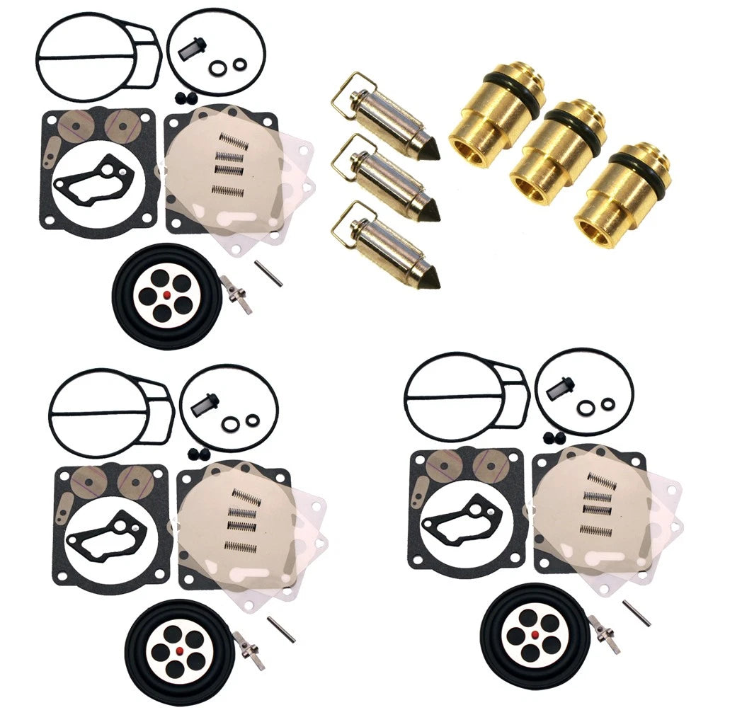 Yamaha Triple Mikuni Super Bni Sbni Carburetor Rebuild Kit Xl Xlt