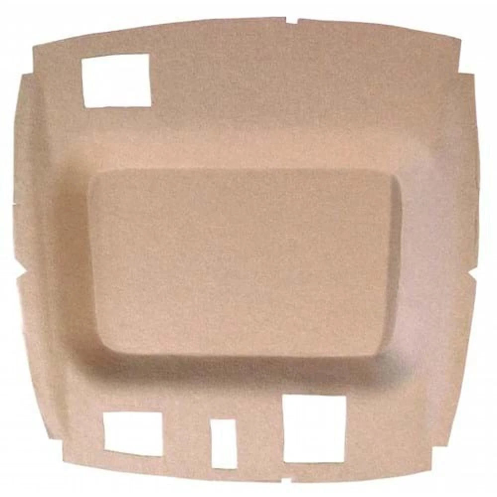 Cr6001h Headliner, Sailcloth Tan Vinyl W/ Formed Plastic Fits John